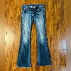 Hudson Jeans Flare Leg Blue Denim